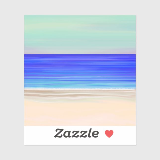 Sticker en vinyle transparent (Feuille)