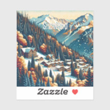 Sticker en vinyle Utah 3 pouces