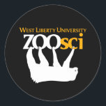 Sticker en vinyle WLU Zoo Science 3"<br><div class="desc">Coincé sur Zoo Sci ? Partagez votre amour pour toutes les choses Zoo Sci avec ces stickers 3" vinyle WLU Zoo Science!</div>