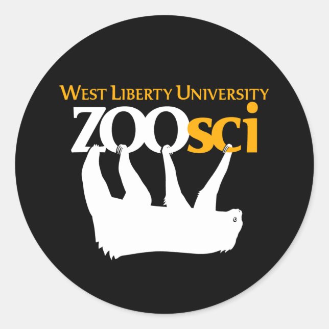 Sticker en vinyle WLU Zoo Science 3" (Devant)