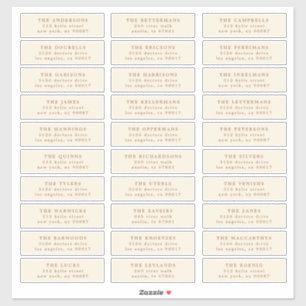 Sticker Enchanter Classic Élégance Noël