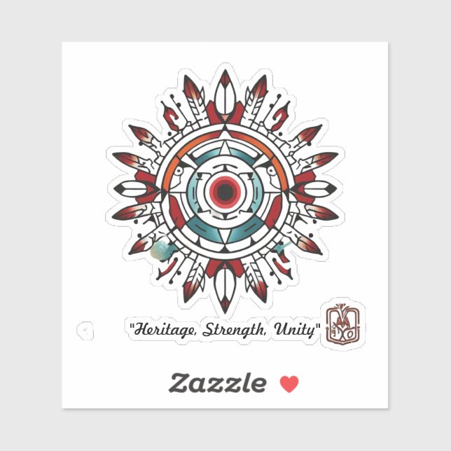 Sticker "Encre des esprits" (Feuille)