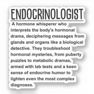 Sticker Endocrinologue
