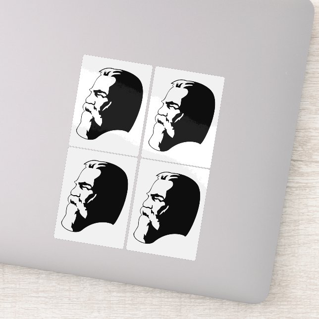 Sticker Engels, communisme, socialisme, Union soviétique (Détail)