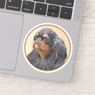 Sticker English Toy Spaniel Peinture Animal Art original