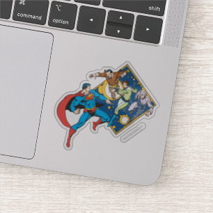 Sticker Ennemis de combats de Superman