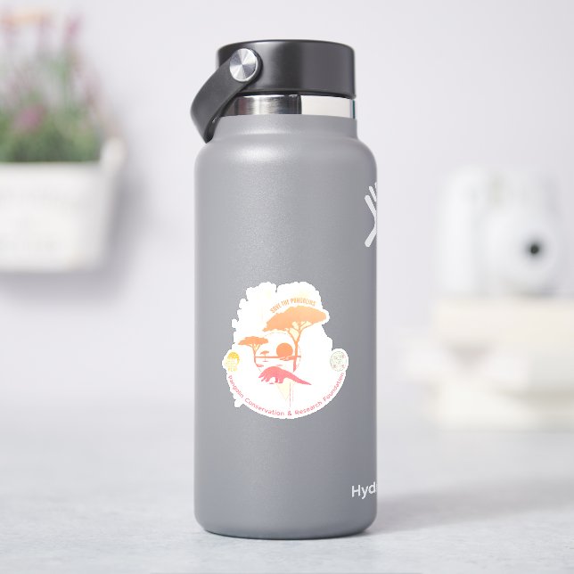 Sticker Enregistrer l'autocollant Pangolins Limited Editio (HydroFlask)