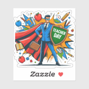 Sticker Enseigner Est Ma Superpuissance Amabilité Vinyl