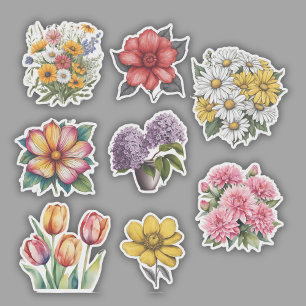 Sticker Ensemble d'alimentation de fleurs étanche