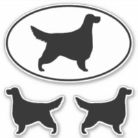 Ensemble d'autocollants en vinyle de Gordon Setter