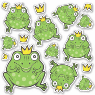 Sticker Ensemble de cartouches de grenouille