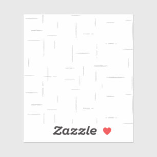 Sticker Ensemble de dossiers personnalisés minimalistes