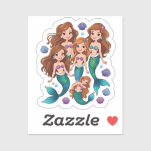Sticker Ensemble personnalisé de trucs amusants pour amis 