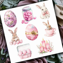Ensemble Rose Pastel 1 Pâques