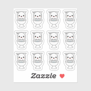 Sticker Entraînement Potler Enfants Toilette Reward Kawaii