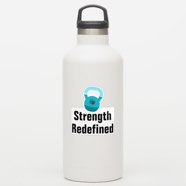 Sticker Entraîneur d'athlète Promo Kettlebell Force Redéfi (Gourde)