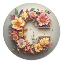 Sticker Enveloppe Lettre C