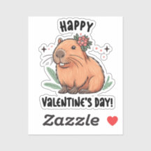 Envoi de l'amour de Capybara à la Saint Valentin