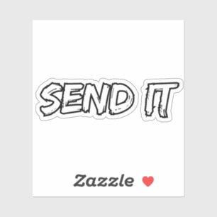 Sticker Envoyer l'autocollant de golf sur disque