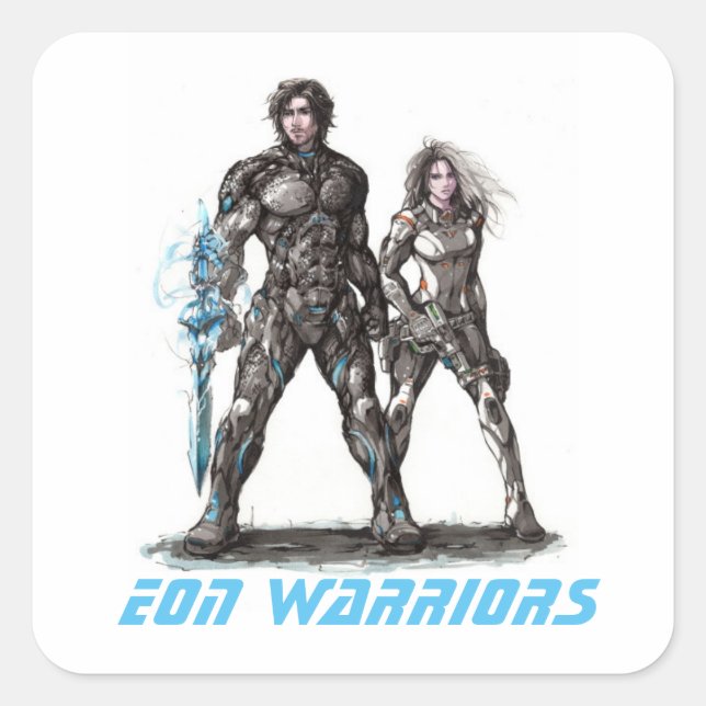 Sticker Eon Warriors (Devant)