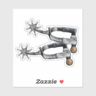 Sticker Éperons d'argent