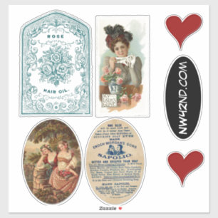 Sticker Ephemera Publicité