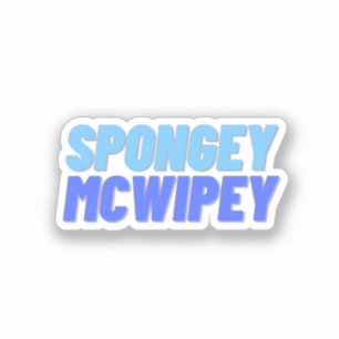 Sticker Épongé McWipey