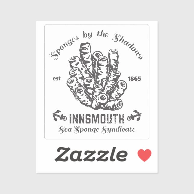 Sticker Éponges de l'Innsmouth Shadows (Feuille)