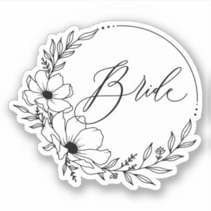 Sticker épouse