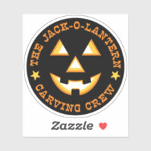 Équipage de sculpture Citrouille Halloween Jack-O-