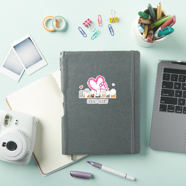 Sticker Équipe Bean Chat (Couverture iPad)