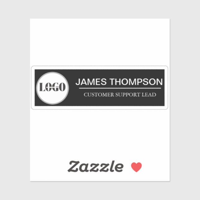 Sticker Équipement de logo personnalisé pour l'employé de  (Feuille)