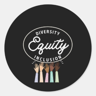 Sticker Équité Diversité Et Inclusion