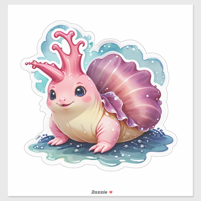 Sticker Escargot (Feuille)