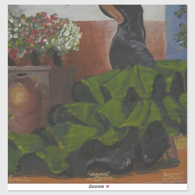 Sticker Esmeralda (Feuille)