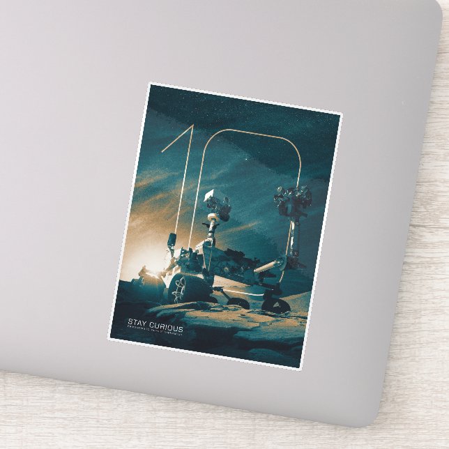Sticker Espace extra-atmosphérique, Système solaire, 10 an (Détail)