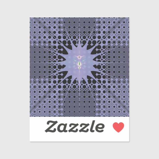 Sticker Espace Violet (Feuille)