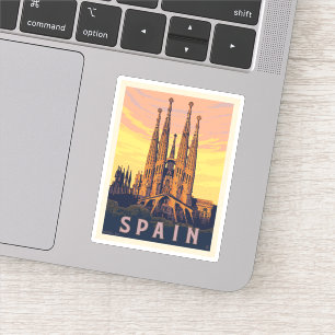 Sticker Espagne   Familia Sagrada