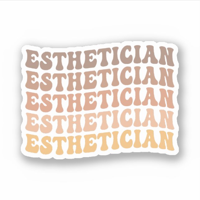 Sticker Esthétique, Soins de beauté, Nouveau Esthétique ag (Devant)