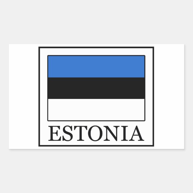 sticker estonien (Devant)