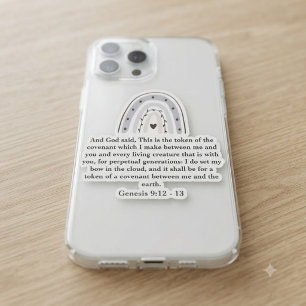Sticker Et Dieu a dit, Arc-en-ciel Cœur Mignon Bible