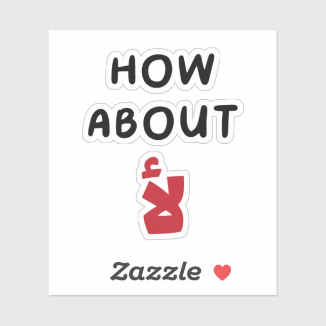 Sticker Et non en arabe, Citations amusantes en arabe (Feuille)