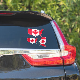 Sticker États-Unis du Canada