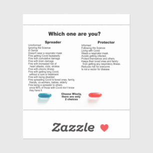 Sticker Êtes-vous un protecteur ou un épandeur?