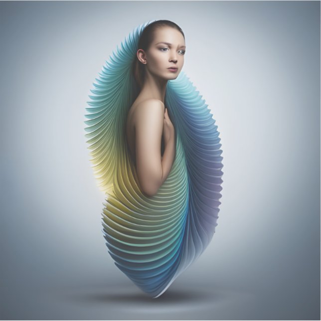 Sticker Éthéal Awakenng Vinyl amovible (Devant)