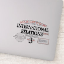 Sticker "Étiquette blanc" transparent