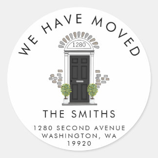 Sticker Étiquette de adresse à domicile personnali