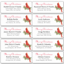 Sticker étiquette de adresse de nom de vacances in