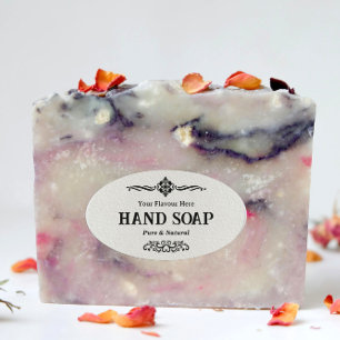 Sticker Étiquette de package savon