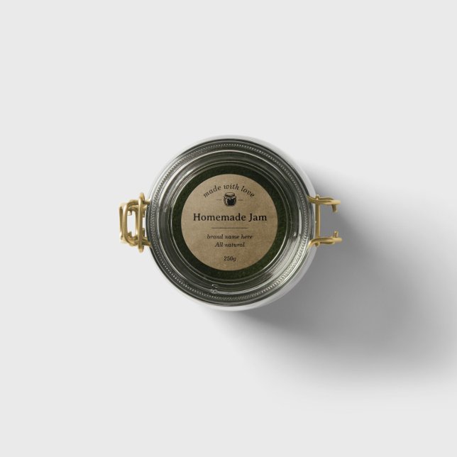 Sticker Étiquette Jar Lid (Créateur téléchargé)